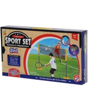 Set pentru copii 2 în 1 GT - Pentru volei și badminton -1