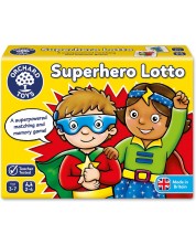 Joc educativ pentru copii Orchard Toys - Superhero Lotto -1