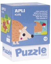 Puzzle pentru copii Apli Kids - Ce animal este, 24 piese -1