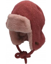 Pălărie de ureche pentru copii Sterntaler - Pentru fete, 51 cm, 18-24 luni, roz -1