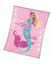 Păturică pentru copii Sonne - Sirenă Barbie, 130 x 170 cm