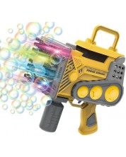 Jucărie pentru copii Raya Toys - Pistol pentru baloane de săpun cu lumini -1