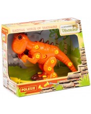 Constructor pentru copii Polesie Toys -  Dinozaur Tyrannosaurus -1