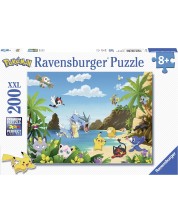 Puzzle pentru copii Ravensburger din  200 XXL piese - Pokemon