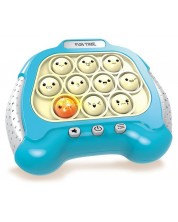 Jucărie pentru copii Raya Toys - reacții rapide, cu sunete și lumini, albastră