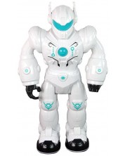 Robot pentru copii Sonne - Exon, cu sunete și lumini, alb
