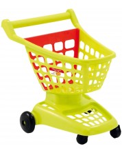 Jucărie pentru copii Ecoiffier - Coș de cumpărături, verde -1