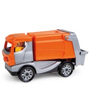 Jucărie pentru copii Lena Truckies - Mașină de gunoi cu coș de gunoi, 22 cm - imagine 1