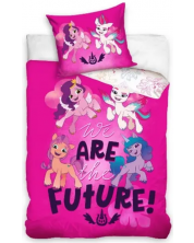Set lenjerie de pat pentru copii Sonne - My Little Pony We are the Future, 2 piese