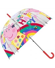Umbrela pentru copii Kids Euroswan - Peppa Pig, automat, 48 cm