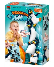 Joc de echilibru pentru copii Kingso - Turnul Pinguinilor -1