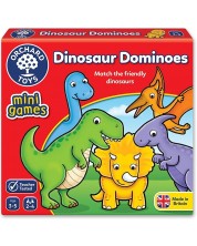 Joc educativ pentru copii Orchard Toys - Dinosaur Dominoes -1