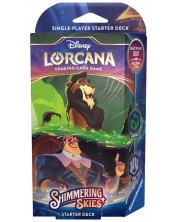 Disney Lorcana TCG: Shimmering Skies Starter Deck - Scar and Kronk -1