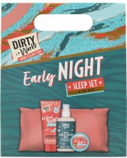 Dirty Works Set cadou Early Night, 4 piese