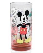 Pahar din sticla Disney Cities - Madrid, rosu, 270 ml