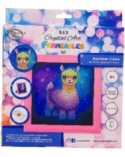 Încadrat Diamond Tapestry Craft Buddy - Llama