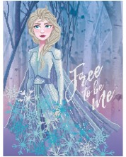 Goblen diamant Diamond Dotz - Disney Frozen II, Free to be Me, 65 x 50 cm - imagine 1