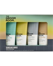 Dirty Works Set de bărbaț Groom Skincare Minis, 4 piese