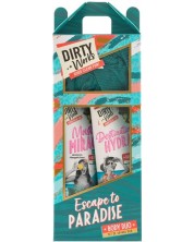 Dirty Works Set cadou Escape to Paradise, 3 piese