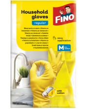Mănuși de menaj Fino - Gospodărie, mărimea M, 1 pereche, sortiment -1