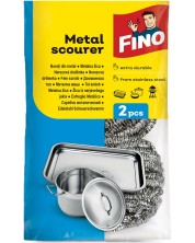 Burete sârmă Fino - Metal Scourers, 2 buc