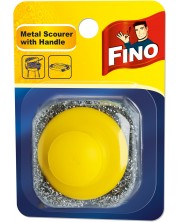 Burete sârmă cu mâner Fino - Metal Scourers, 1 buc