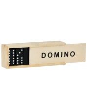 Domino în cutie de lemn GT - 28 piese -1