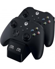 Stație de încărcare și andocare Konix - Mythics Dual Charge Station, pentru Xbox Seria X, dublă, negru -1