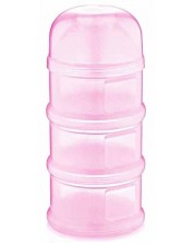 Dozator de lapte adaptat BabyJem - roz -1