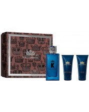 Dolce & Gabbana Set K - Apă de parfum, Gel de duș și Balsam de bărbierit, 100 + 2 x 50 ml