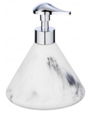 Dozator de săpun lichid Wenko - Desio, 13,1 x 16 cm, alb -1