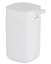 Dozator de săpun lichid Wenko - Davos, 9,8 x 13 x 7,8 cm, fără BPA, alb mat -1