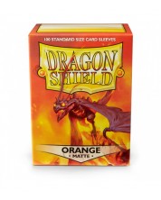 Dragon Shield Standard Sleeves - portocalii, mat (100 buc.)
