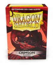 Dragon Shield Standard Sleeves -  roșu-aprins (100 buc.) -1