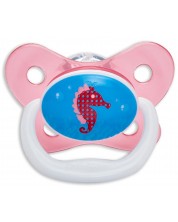 Dr. Brown's PreVent Silicone Orthodontic Soother - Seahorse, 12m+