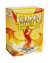 Dragon Shield Standard Sleeves - Galbene, mat (100 buc.)