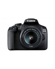 DSLR aparat foto Canon - EOS 2000D, EF-S 18-55mm, negru -1