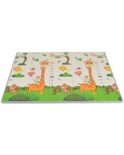 Covoraș termic pliabil XXL cu două fețe Moni Toys - Jungle -1