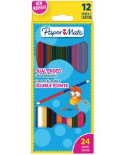 Creioane de colorat Paper Mate Kids - 12 bucăți -1