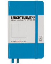 Caiet de buzunar Leuchtturm1917 - A6, foi albe, Nordic Blue