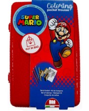 Set de colorat de buzunar  Uwear - Super Mario