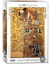 Puzzle Eurographics din 1000 de piese - Implinire, Gustav Klimt -1