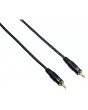 Cablu ecranat Bespeco - EA2MJ150, 1 m, negru