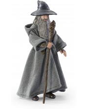 Figurina de actiune The Noble Collection Movies: The Lord of the Rings - Gandalf (Bendyfigs), 19 cm