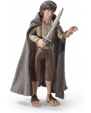 Figurina de actiune The Noble Collection Movies: The Lord of the Rings - Frodo Baggins (Bendyfigs), 19 cm