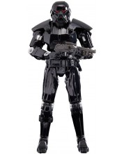 Figurină de acțiune Hasbro Television: The Mandalorian - Dark Trooper (Black Series Deluxe), 15 cm