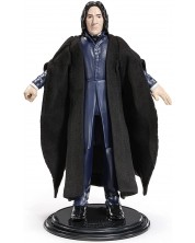 Figurină de acțiune The Noble Collection Movies: Harry Potter - Severus Snape (Bendyfig), 19 cm -1
