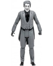 Figurină de acțiune McFarlane DC Comics: Batman - The Joker '66 (Black & White TV Variant), 15 cm -1