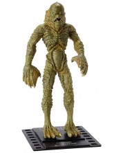 Figurină de acțiune The Noble Collection Horror: Universal Monsters - Creature from the Black Lagoon (Bendyfigs), 19 cm -1