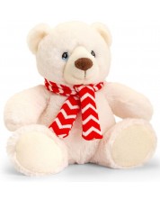 Keel Toys Keeleco - Urs polar cu eșarfă, 20 cm